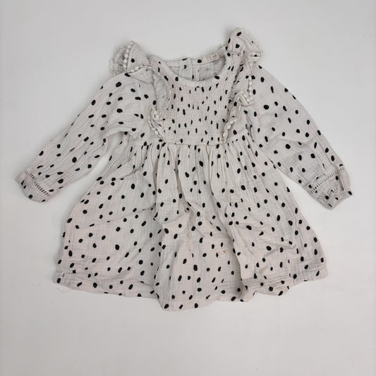 Polka Dot Dress (12-18M)