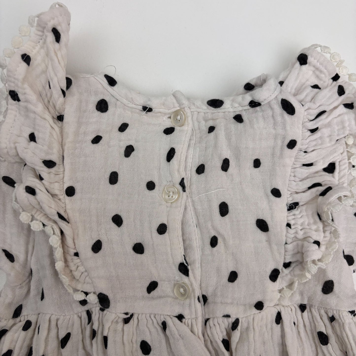 Polka Dot Dress (12-18M)