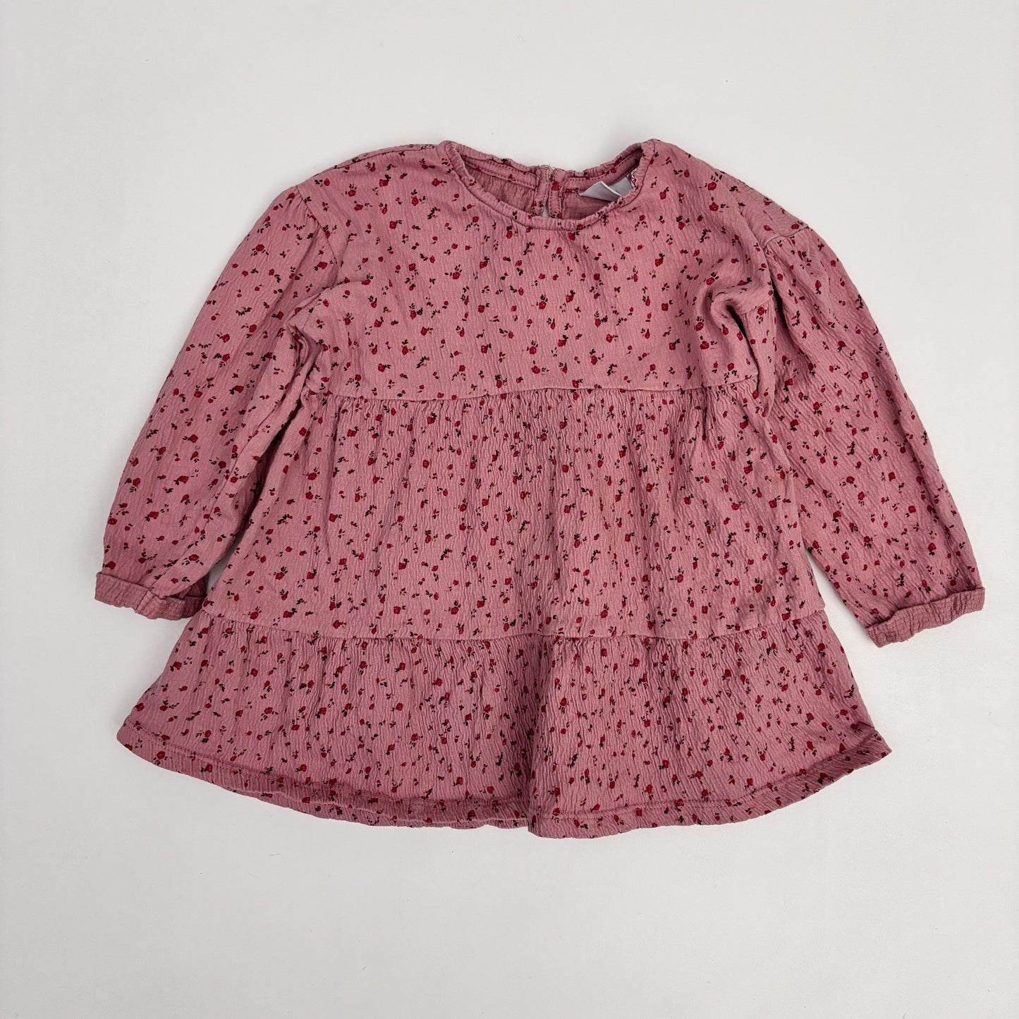 Pink Crinkle Blouse (18-24M)