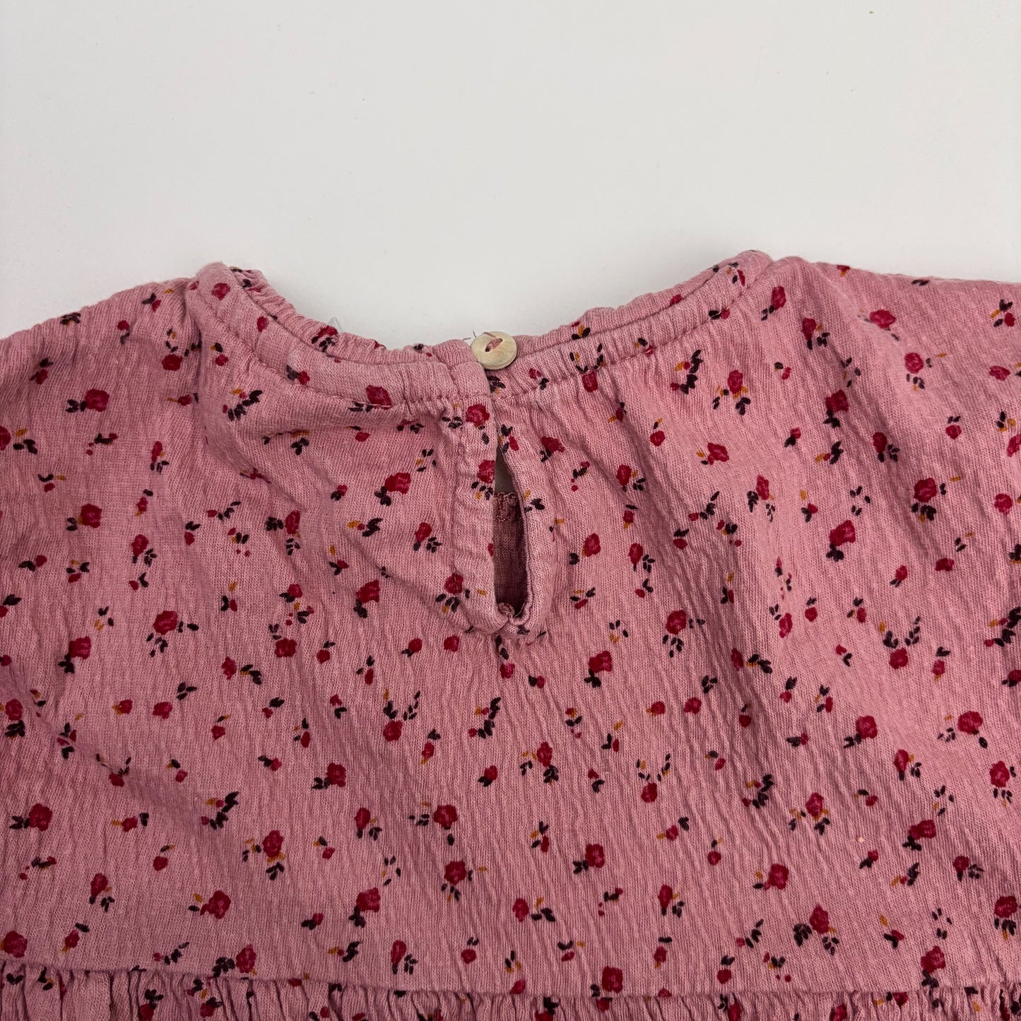 Pink Crinkle Blouse (18-24M)