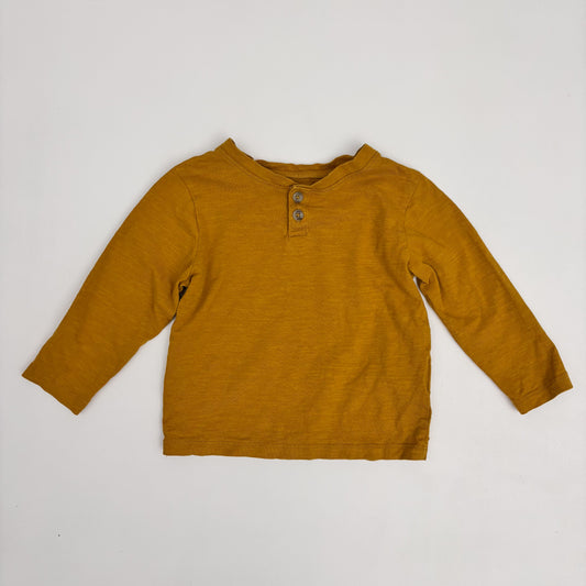 Mustard Long Sleeve Shirt (2T)