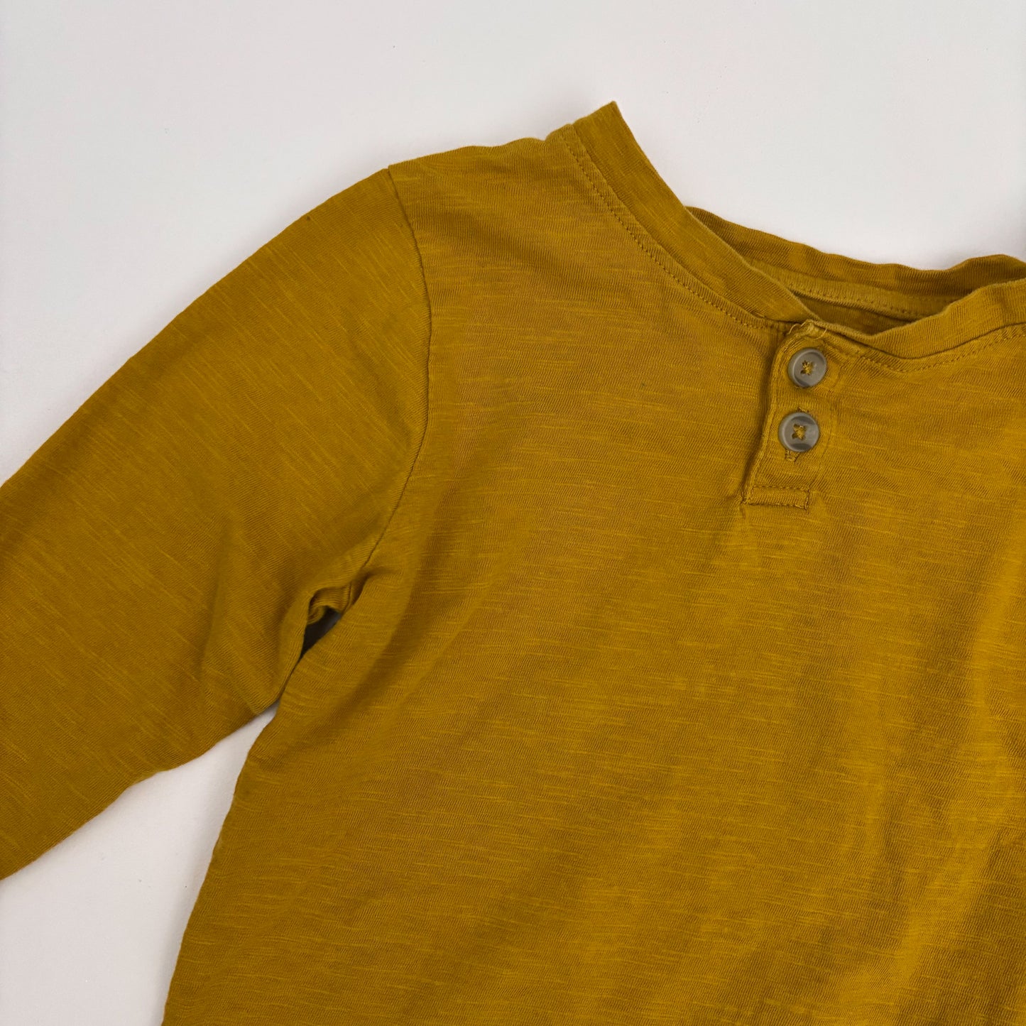 Mustard Long Sleeve Shirt (2T)