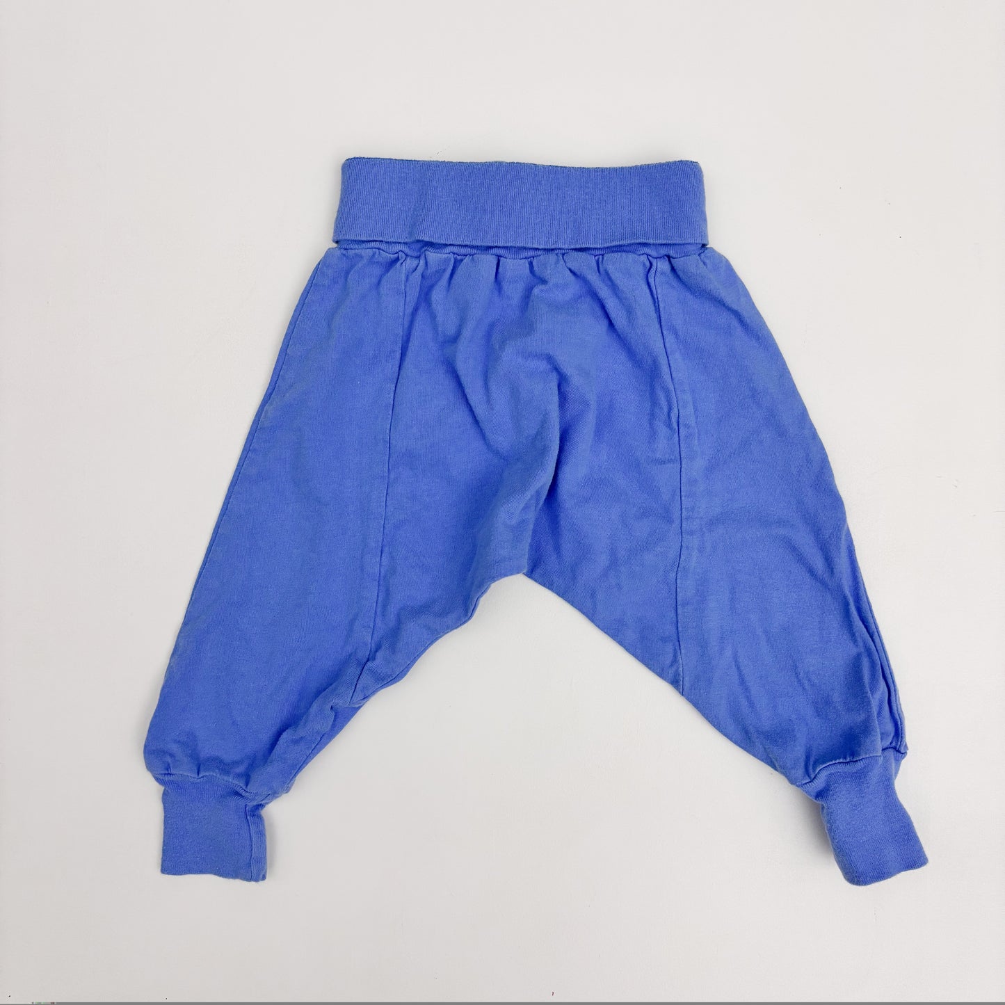 Blue Cotton Pants (3-6M)