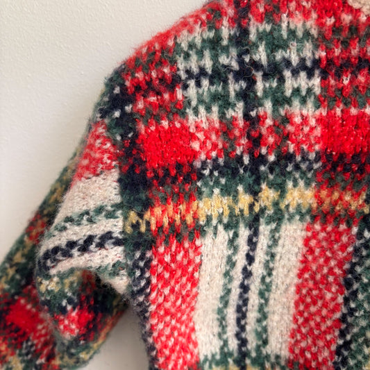 Thick Plaid Sweater (6-9M)
