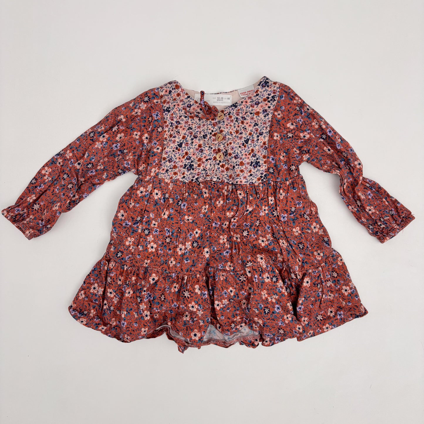 Floral Dress (12-18M)