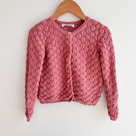 Pink Knit Cardigan (3T)