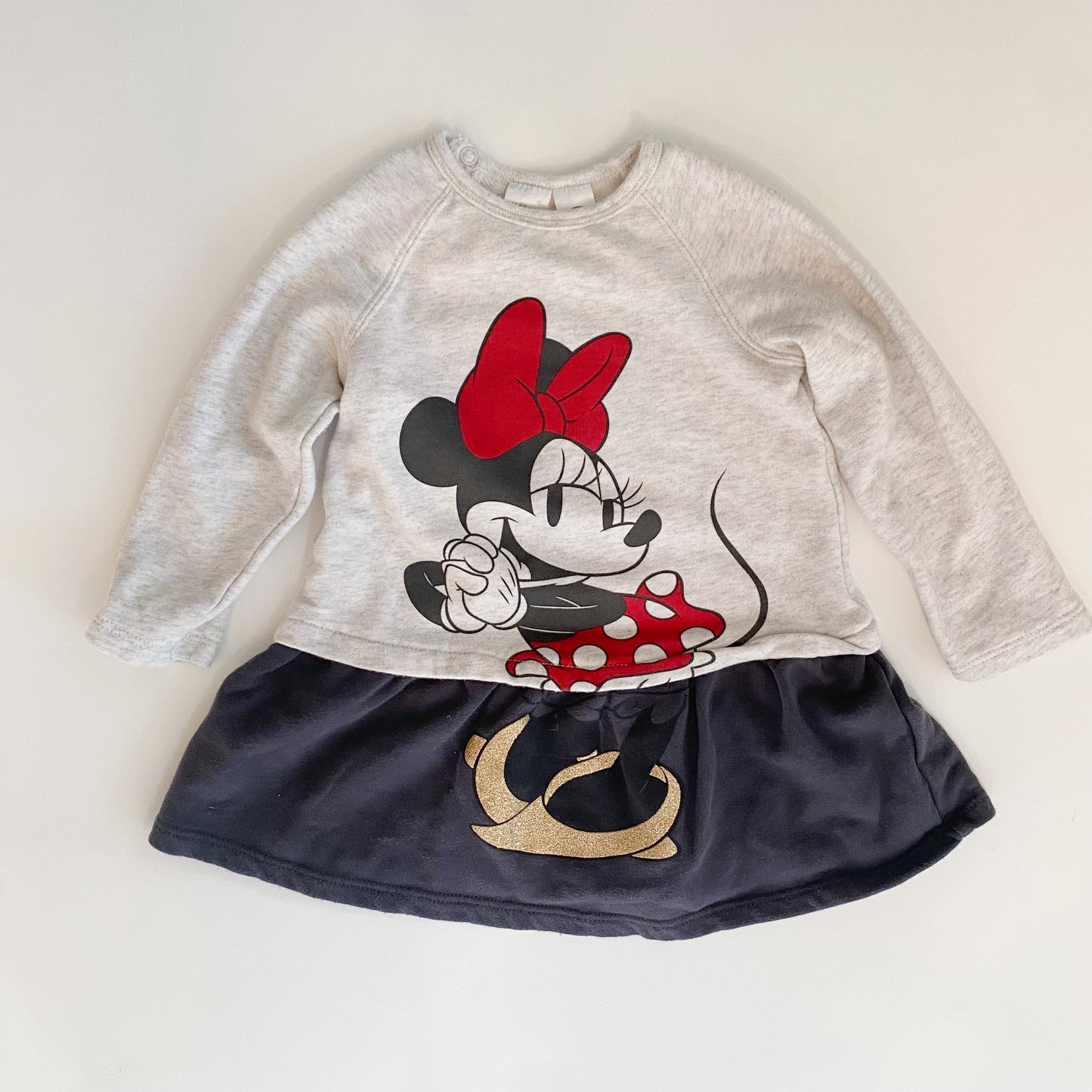 Mouse Sweatshirt  Dress (18-24M)