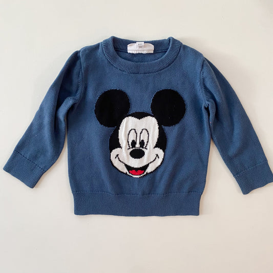 Blue Character Sweater (2T)