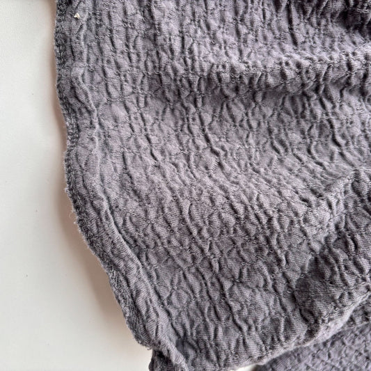 Grey Crinkle Top (12-18M)
