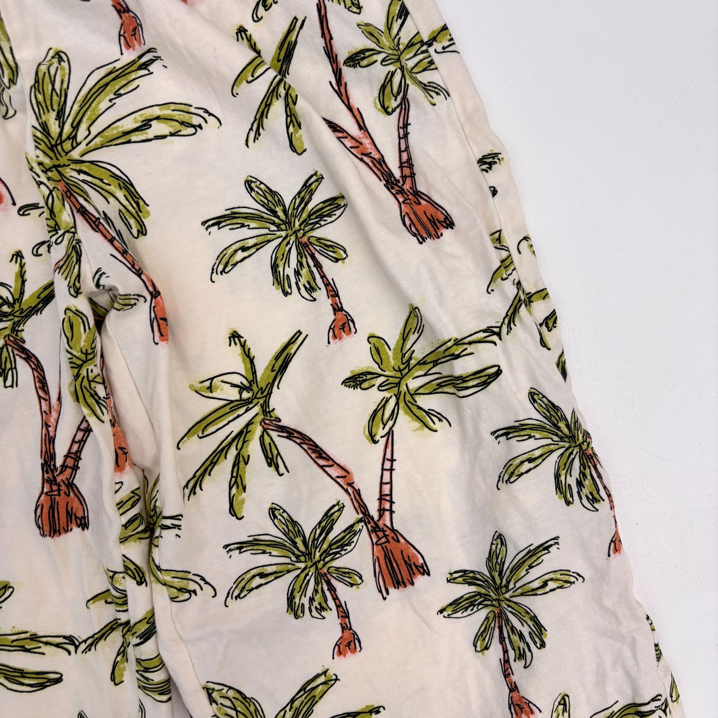 Palm Tree Cropped Pants (10Y)