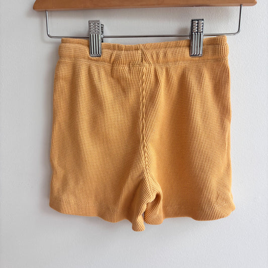 Yellow Waffle Shorts (3Y)