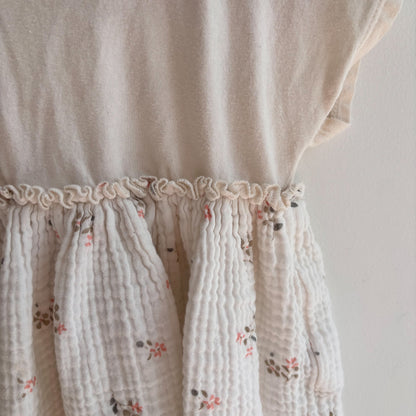 Cotton & Muslin Top (6-9M)