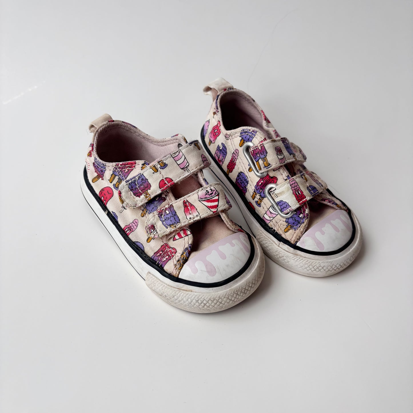 Popsicle Print Velcro Sneakers (5C)