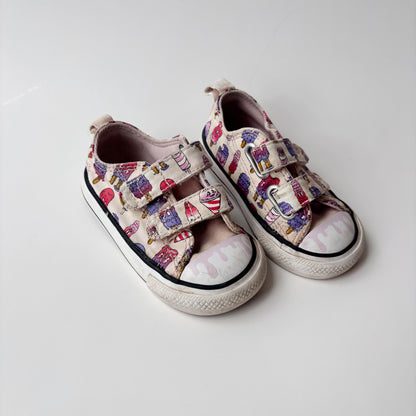 Popsicle Print Velcro Sneakers (5C)