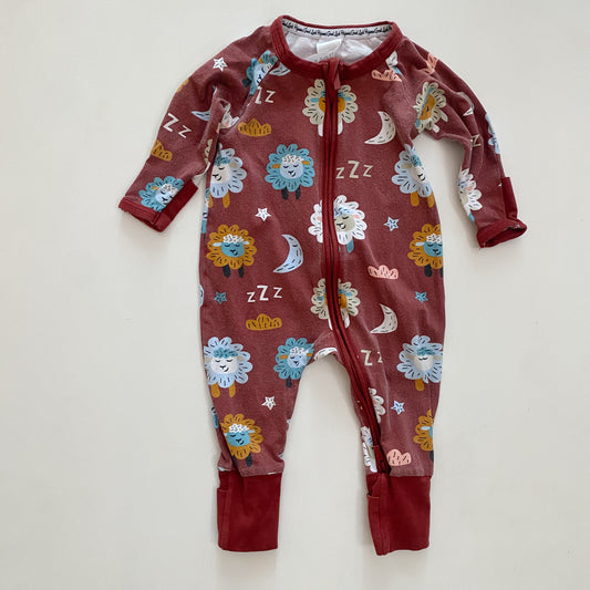 Sleeping Sheep Pajamas (0-3M)