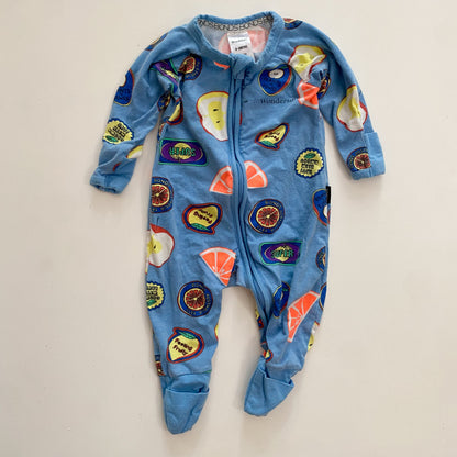 Fruit Print Sleeper (0-3M)
