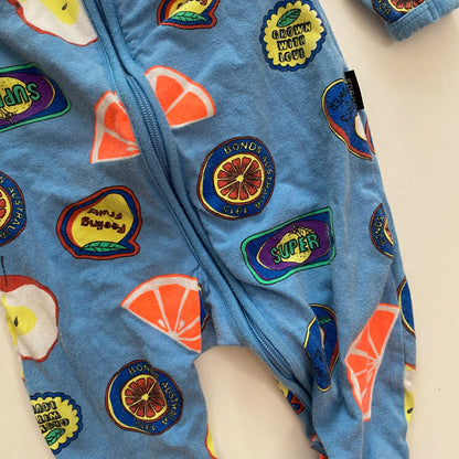 Fruit Print Sleeper (0-3M)