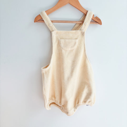 Yellow Terry Cloth Romper (9-12M)