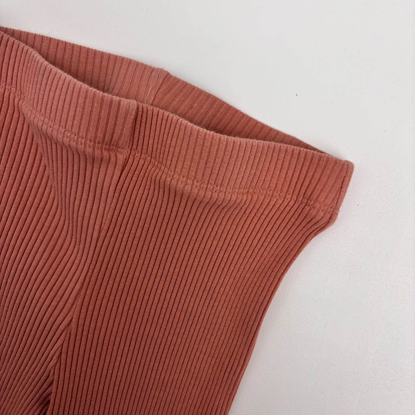 Pink Ribbed Leggings (8-9Y)