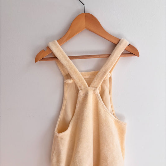 Yellow Terry Cloth Romper (9-12M)