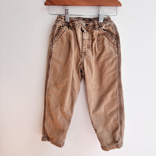 Brushed Canvas Pants (3-4Y)