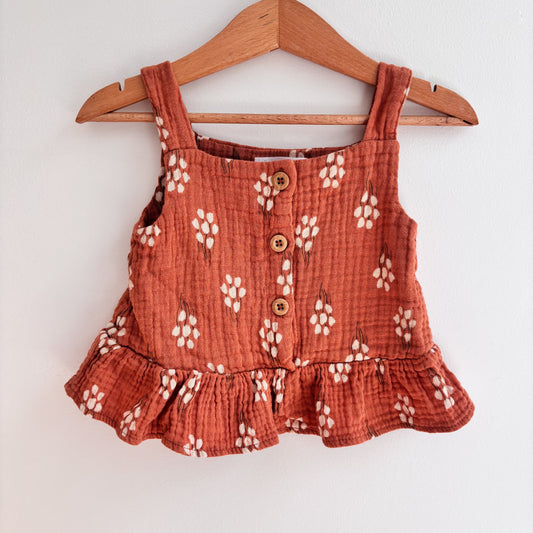 Muslin Floral Top (18M)
