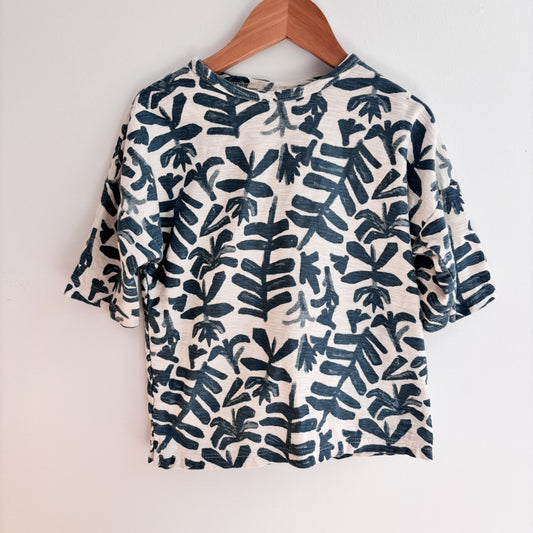 Abstract Leaf Tee (3-4Y)