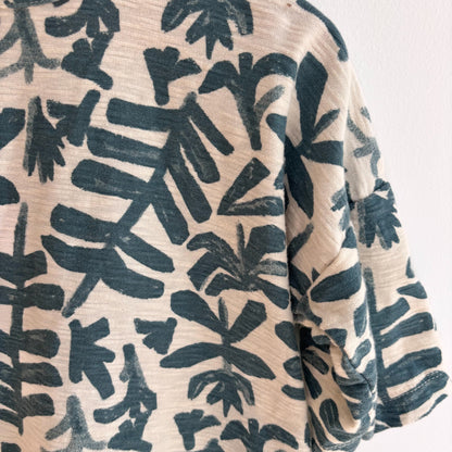 Abstract Leaf Tee (3-4Y)