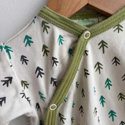 Tree Print Sleep Gown (NB)