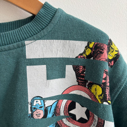 Green Superhero Sweatshirt (3T)