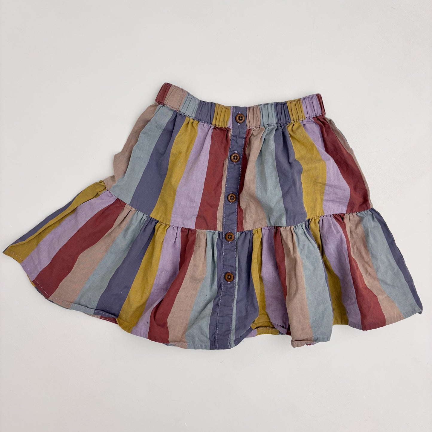 Striped Cotton Skirt (4T)