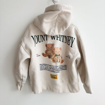 Beige Bear Hoodie (6/7Y)