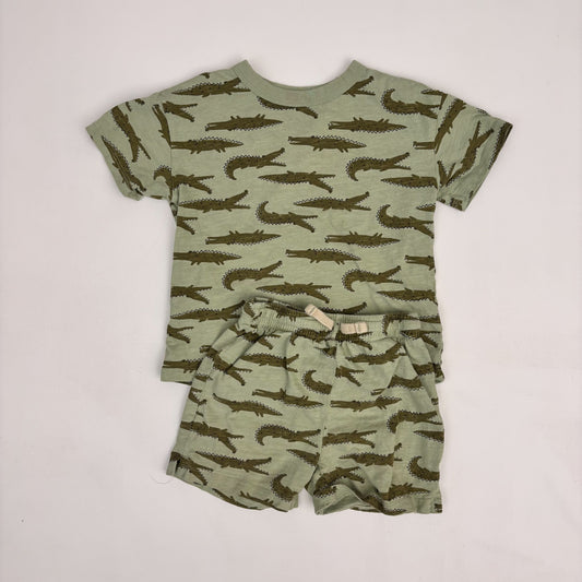 Crocodile Tee and Shorts Set (4Y)