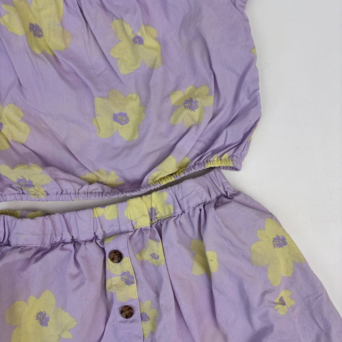 Purple Cotton Skirt and Top Set (6-7Y)