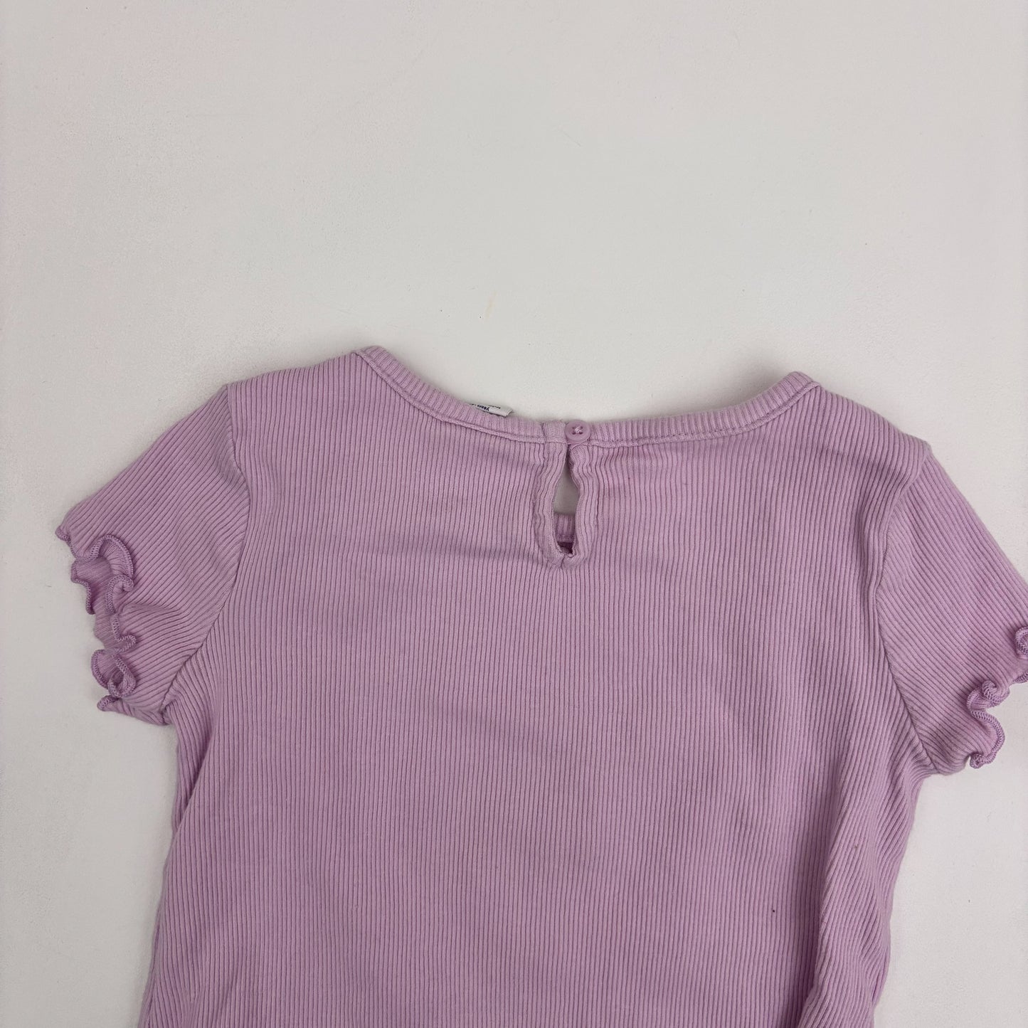 Purple Ribbed Tee (3T)