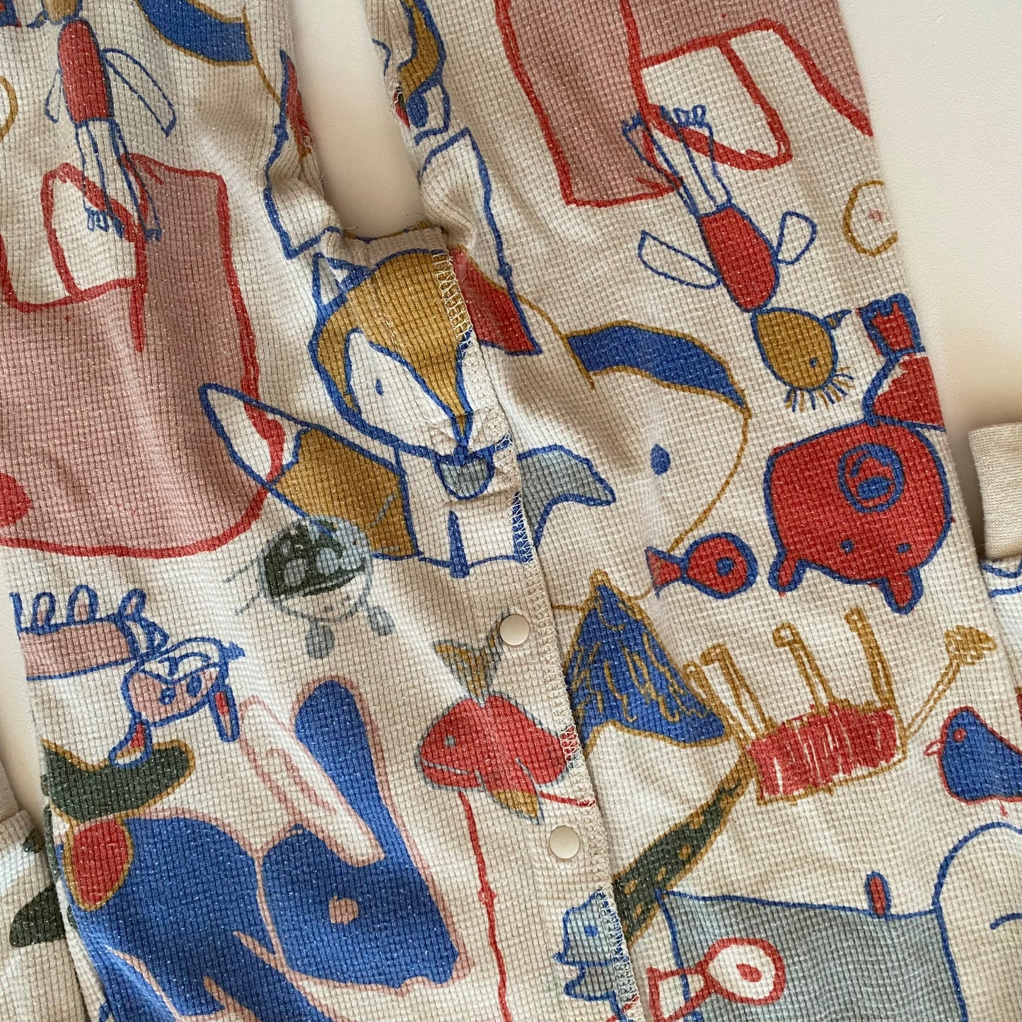 Abstract Animal Pajamas (2-3Y)