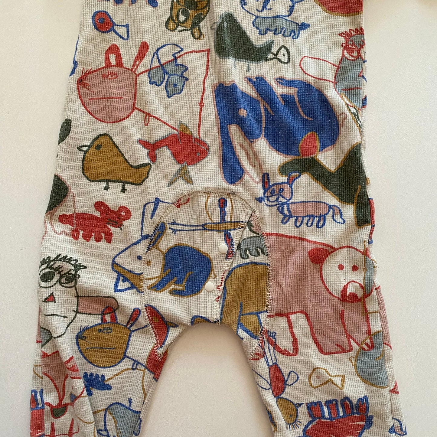 Abstract Animal Pajamas (2-3Y)