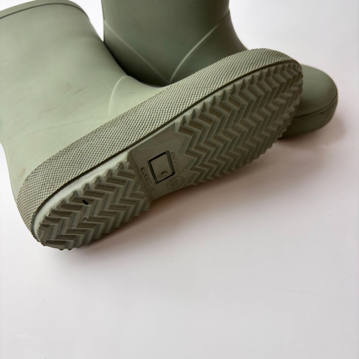 Green Rain Boots (EU28 / 11-11.5C)