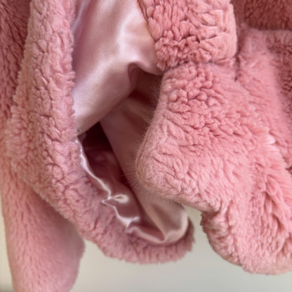 Pink Faux Fur Coat (8Y)