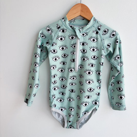 Eye Print Swimsuit (2-3Y)