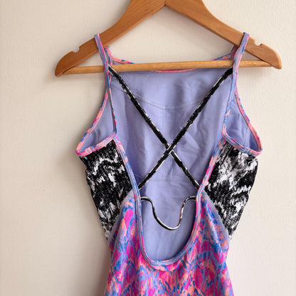 Pink + Purple Swimsuit (10Y)
