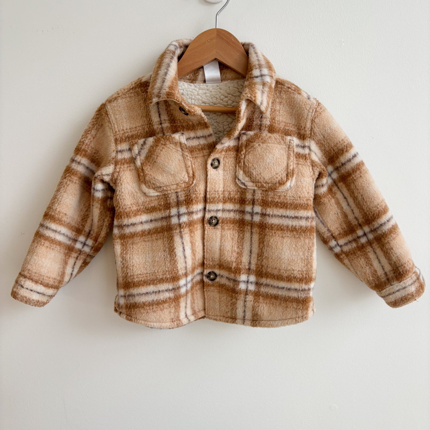 Thick Fleece Shacket (24M)