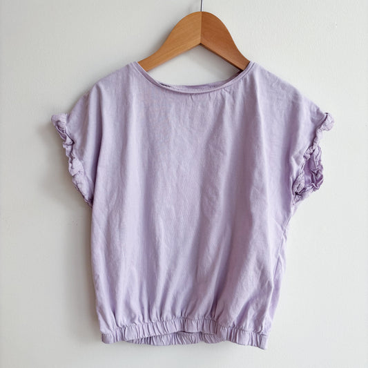 Purple Gathered Tshirt (3-4Y)