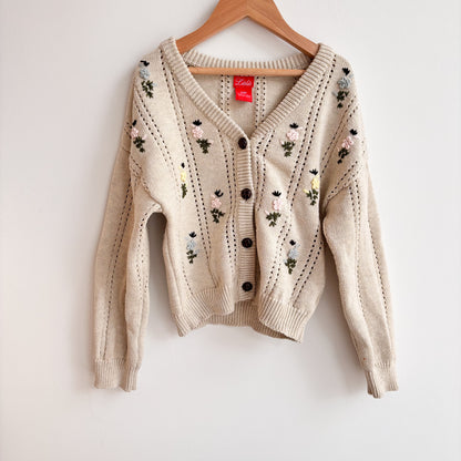 Embroidered Cardigan (6/6X)