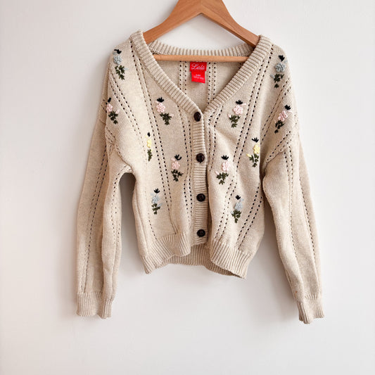 Embroidered Cardigan (6/6X)