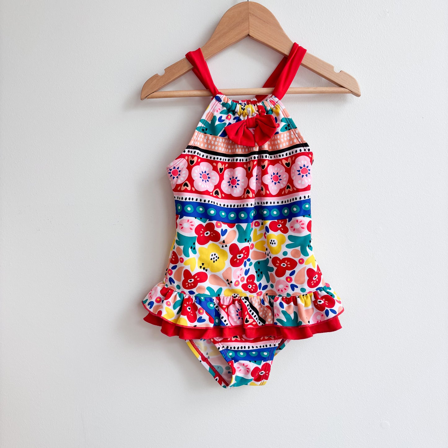 Floral Swimsuit (3T)
