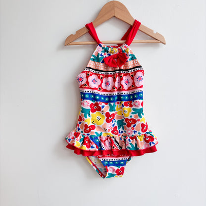 Floral Swimsuit (3T)