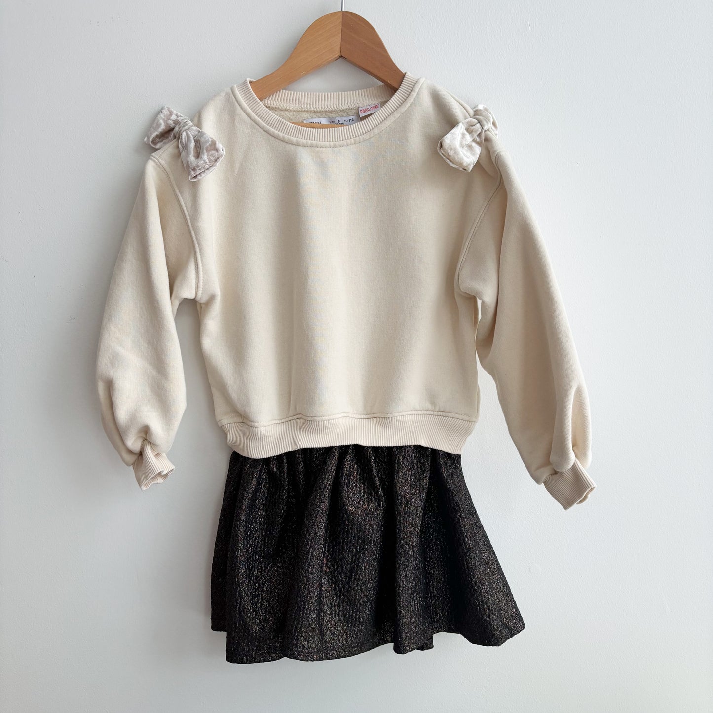 Shimmery Sweatshirt Dress (6Y)
