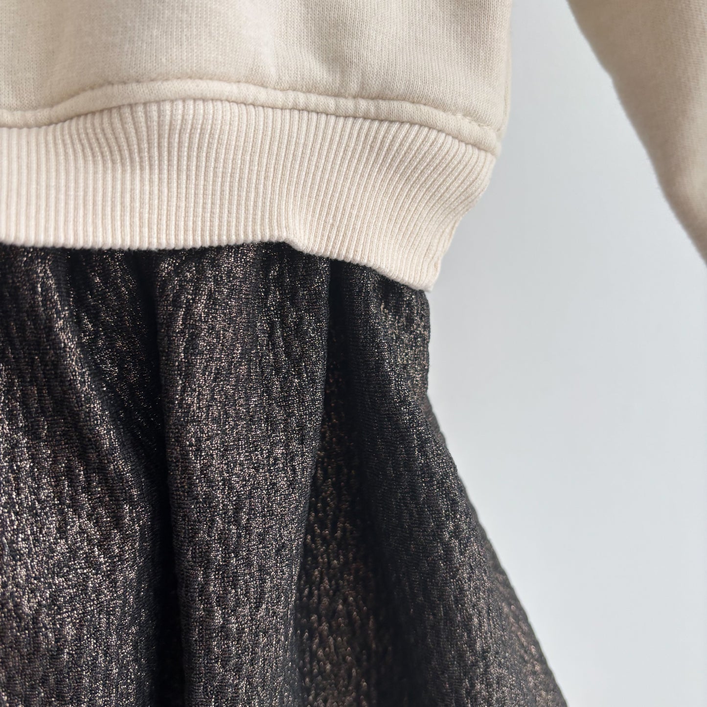 Shimmery Sweatshirt Dress (6Y)