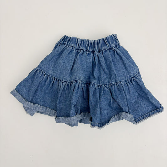 Denim Circle Skirt (2-3T)